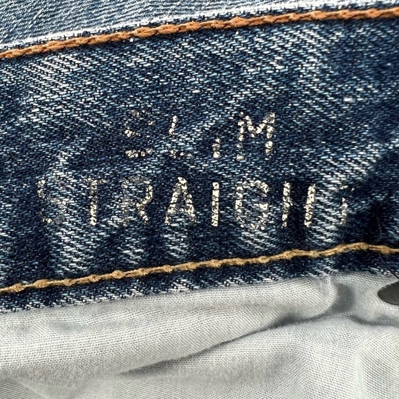 Aeropostale Slim Straight Button Fly Distressed Jeans Size 30 x 32 Men’s - Picture 5 of 6